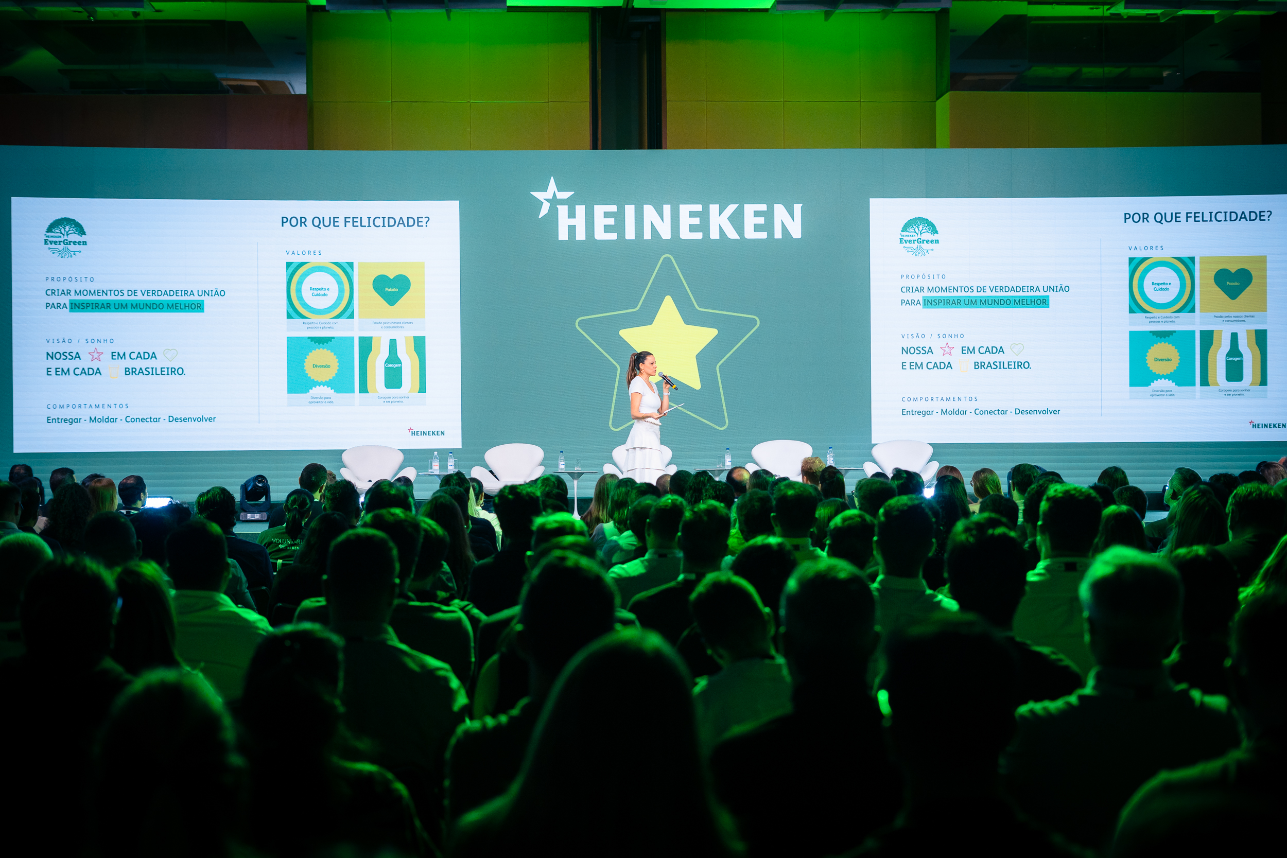 Palestra sobre a diretoria da felicidade