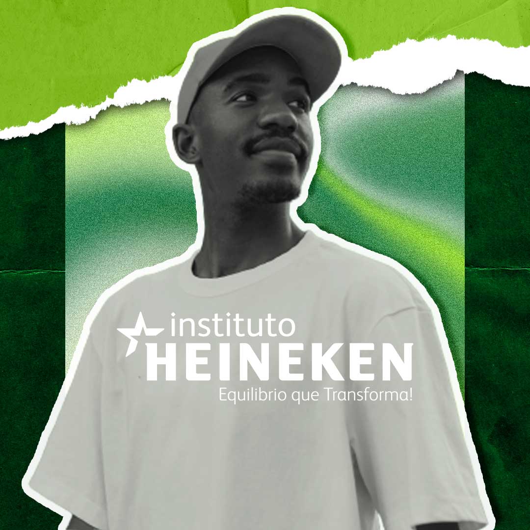 Colagem Personagem Instituto Heineken